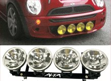 mini cooper rally light bar